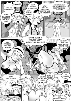 Ash's sex battle with Pokegirls