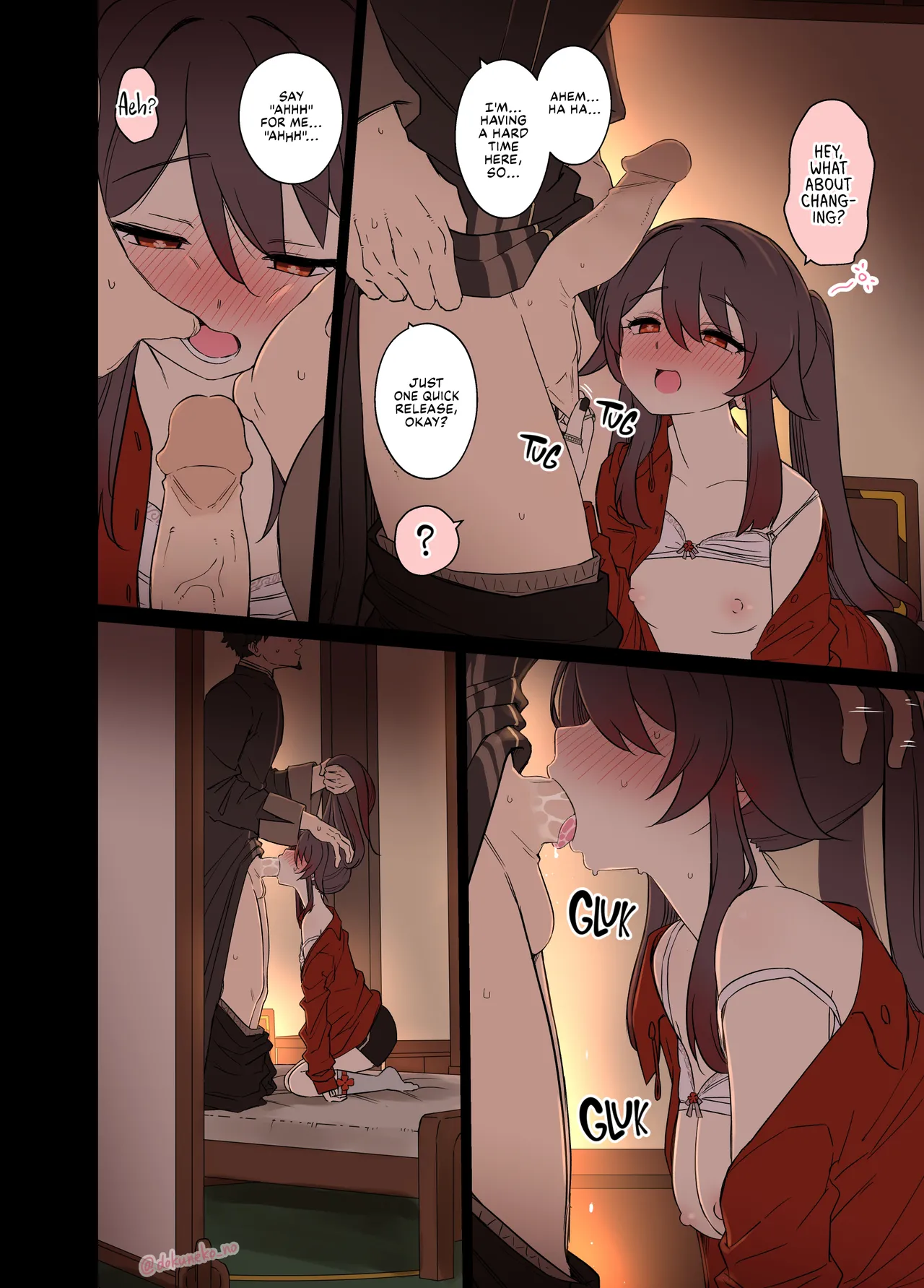 Kurumi ni Warui Koto o suru no Hanashi | Hu Tao Has a Very Bad Night page 9 full