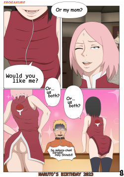 Naruto's Birthday Comic 2023 Pages By Erogakure