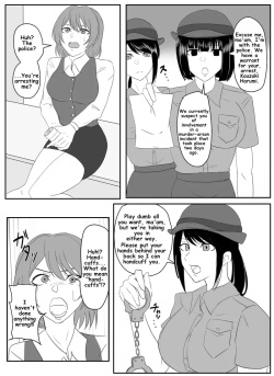 A young lady being arrested  Chapter 1-8