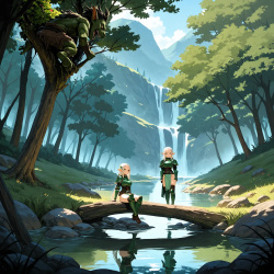 2 Elves Ambushed by Goblins