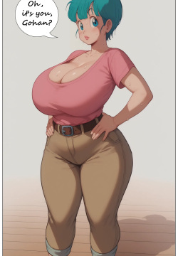 Gohan visits Bulma 1