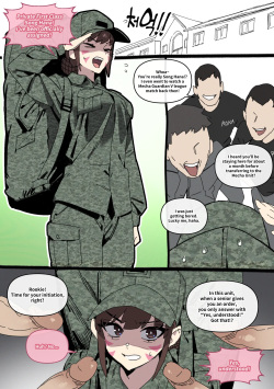 D VA 송하나 신병 교육