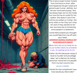 tara the radioactive killer muscle goddess of war